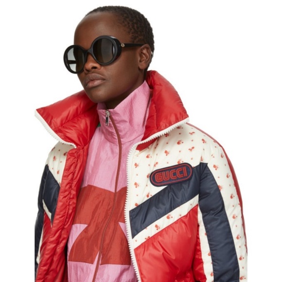 GUCCI Oversized Round Sunglasses Tortoise NEW in Box - Picture 16 of 16